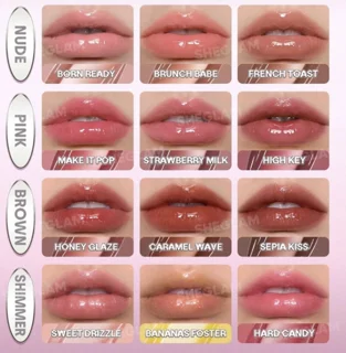 SHEGLAM GLASS LOCK AIR GLOSS با ماندگاری بالا